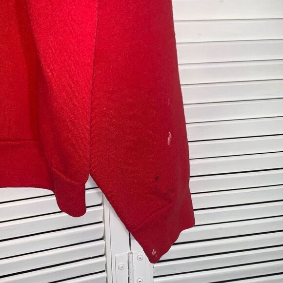 Mickey & Co Mouse Double Sided Graphic Red Sweatshirt Adult Large Vintage 90s Di - Picture 5 of 16